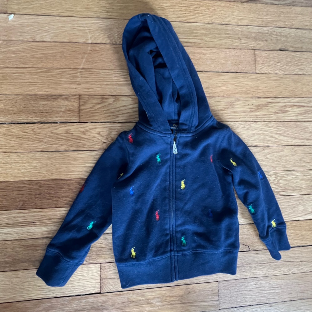 2T Ralph Lauren Navy Blue Track Suit - Hoody & Sweats - Picture 3 of 6